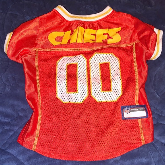 NFL Other - NFL Dog Red and Yellow Chiefs Jersey - Medium